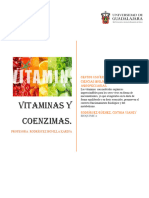 Coenzimas y Vitaminas