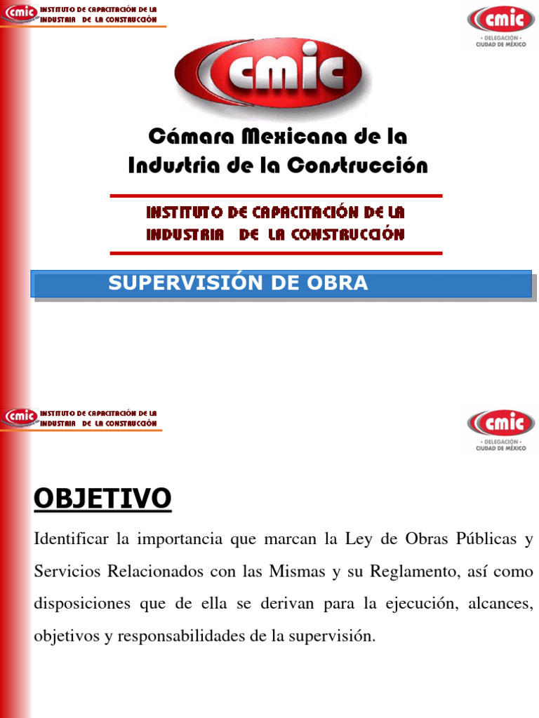 Supervisión de Obra y Marco Legal en México | PDF | México | Regulación