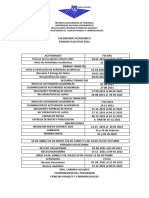 CRONOGRAMA ACADEMICO POSTGRADO PENAL Carmen