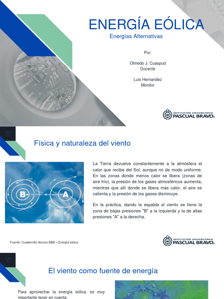 Clase 12 Energia Eolica | PDF | Energía eólica | Herida