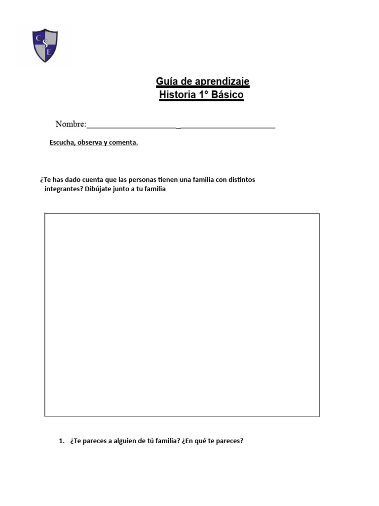 Cuadernillo - Historia - 1basico (1) DDDD | PDF