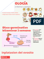 Presentación Medicina Embriología Fotográfico Beige Rojo