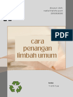 Cara Penanganan Limbah Umum