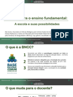 A BNCC para o Ensino Fundamental - A Escola e Suas Possibilidades