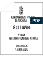 As Built Drawing PKM Mangkutana