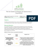 Plan de Gestión de Riesgos y Capacitación - Angel Fernando Pérez