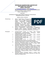 SK Kades TTG Informasi Dikecualikan