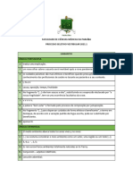 Gabarito Oficial Vestibular FCMPB 20211