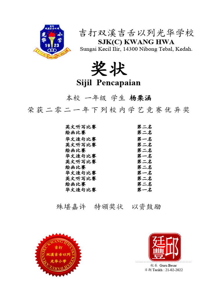 Sijil Akademik | PDF