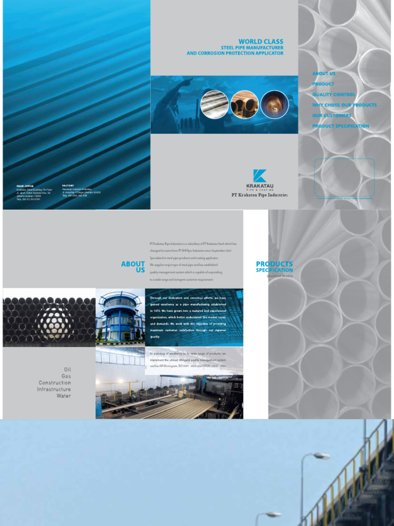 Brosur PT Krakatau Pipe Industries | PDF