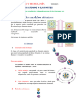 Para Escribir El Atomo y Sus Partes