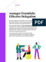 UdemyBusiness Manager Essentials Delegation Workbook