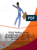 Organising and Collective Bargaining and Non Standard Forms of Work en