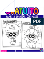 Free078. Vamos A Colorear Con Mario