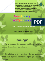 Introducción A La Zoología, Conceptos Básicos y Generalidades