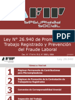 Presentación Ley 26940 IV