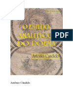 Antonio Candido - O Estudo Analítico Do Poema
