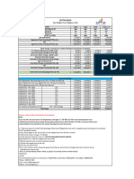 Sattva Bliss - Cost Sheet