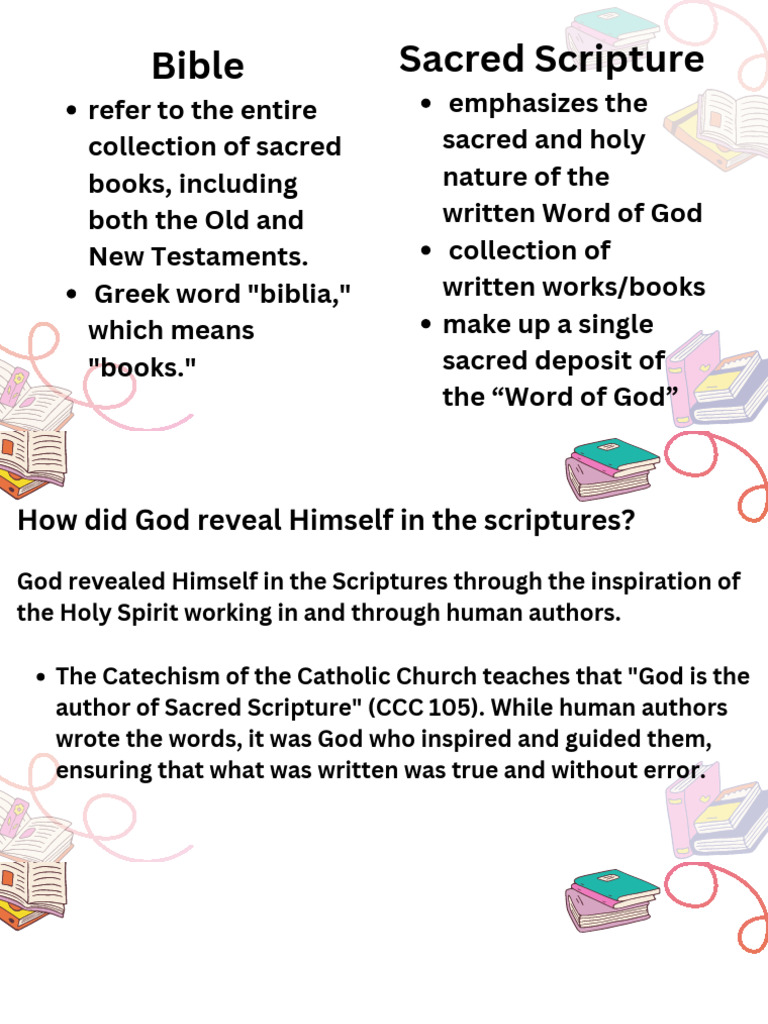 Sacred Scripture | PDF | Bible | Nevi'im