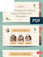 4 Deixis & Definiteness Extension & Prototypes