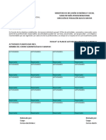 Plan Act. Movilidad Independiente SEPTIEMBRE