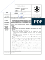 SOP Validasi Data