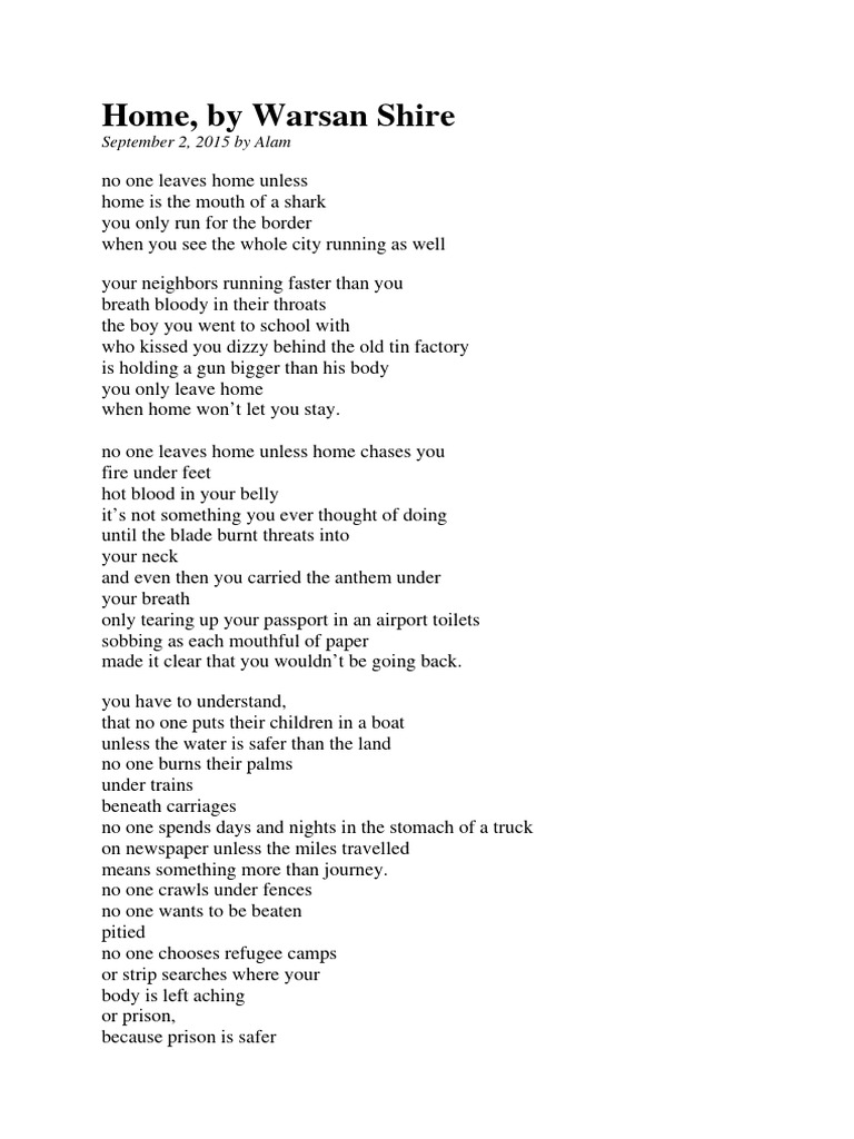 No One Leaves Home Engl PDF