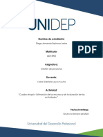 Cuadro Sinópsis - Estimación de Los Recursos y de La Duración de Las Actividades