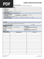 SGS Sample Submission Form | PDF