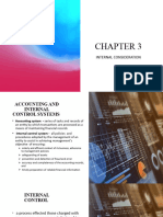Chapter 3 Internal Control Consideration
