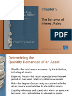 The Behavior of Interest Rate