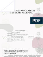 Kelompok 6 - Menelaah Generasi Milenial Dalam Membangun Kmitmen Dan Tim