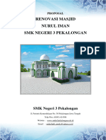 Proposal Renovasi Masjid SMKN 3 PKL Hotel Namira PKL