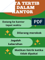 Tata Tertib Di Dalam Kantor