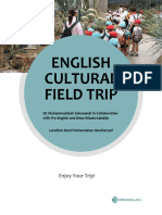 ENGLISH CULTURAL FIELD TRIP - Batch 2