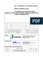 CRISP-SUT2-SY2-MSRA-4-019 - RB - Existing MCC FDR CBL RMVL JB Installn CBL Terminn