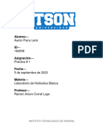 Práctica 1: Determinación Del Peso Específico, Aplicando El Método Gravimétrico