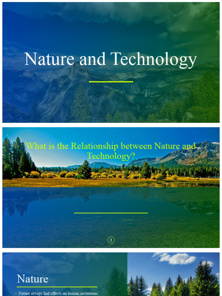 Nature's Influence on Modern Technology | PDF | Nature | Science