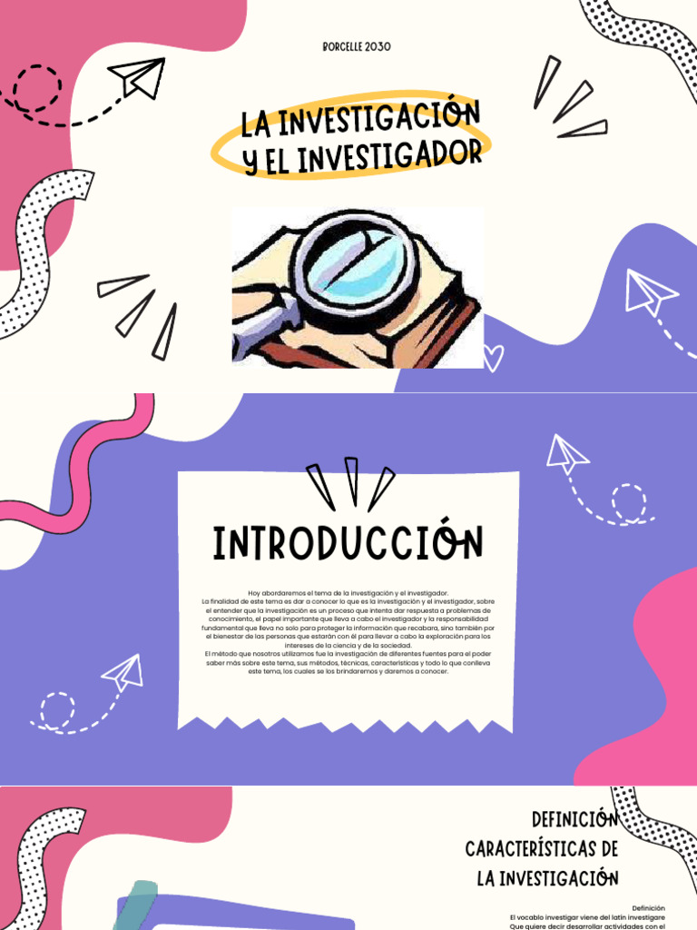 La Investigacion y El Investigador | PDF | Conocimiento | Verdad