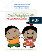Máscaras Africanas - Clube Pedagógico NM