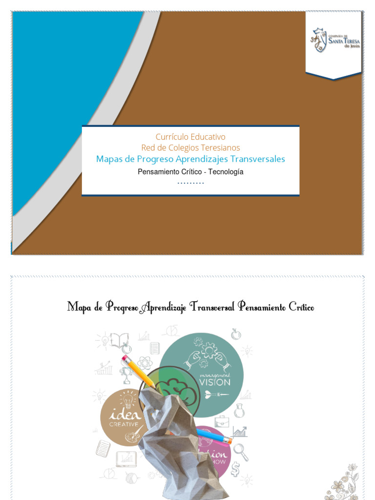 Mapa de Progreso en Pensamiento Crítico | PDF | Pensamiento ...