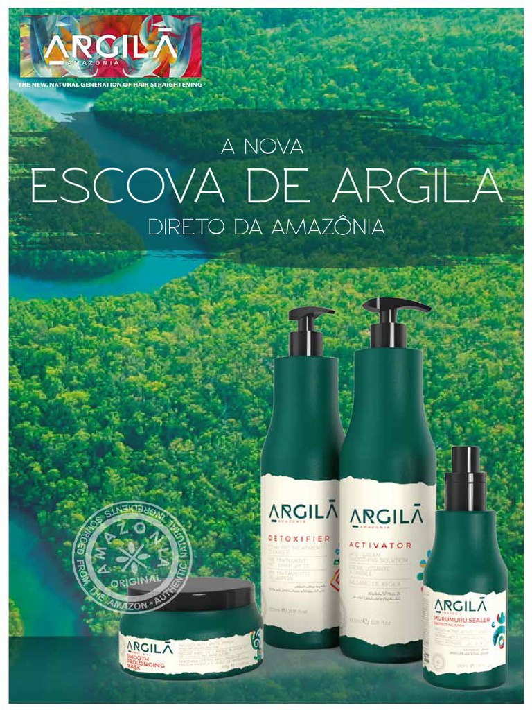Argila Beauty Apostila Tecnica | PDF | Cabelo | Química