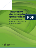 Trastorno de Ansiedad Generalizada