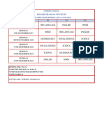 PT 2 Date Sheet MB (2023-24)