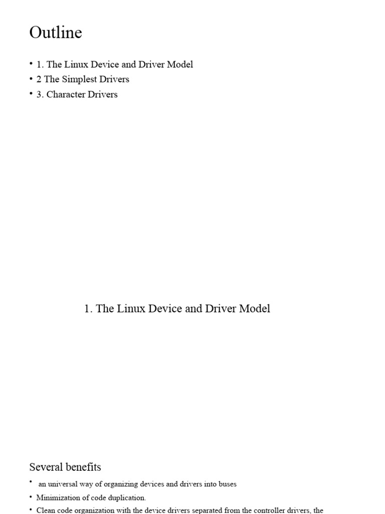 Understanding Linux Character Drivers | PDF | Device Driver | Software ...