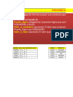 Función Lógica Si: Permite Evaluar Una Condición para Determinar Si Es Falsa o Verdadera. Sintaxis de La Función Si