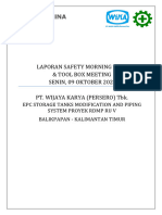 09-10-2023 Lap SMT & TBM Office - Prosedur Hot Work Dan Kebijakan Larangan Penggunaan Minuman Beralko