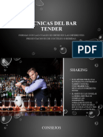 Técnicas Del Bar Tender