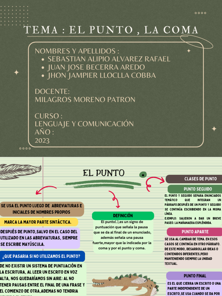Uso del Punto y la Coma en Escritura | PDF | Coma | Puntuación