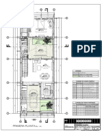 Primera Planta: Vivienda Unifamiliar